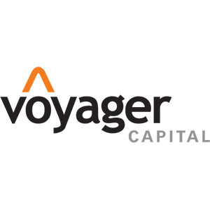 Voyager Capital Voyager Capital logo, a program supporting startups.
